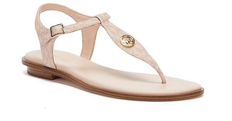 michael kors mallory thong sandals